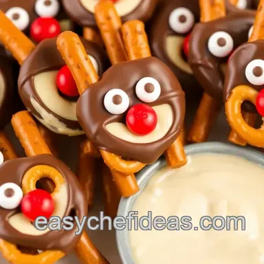 Easy and Delicious Dip Mini Pretzel Twists for Festive Fun! Recipe Card