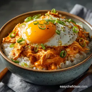 Quick Buffalo Chicken Rice Bowls The Best Protein Packed Weeknight Meal Recipe Card