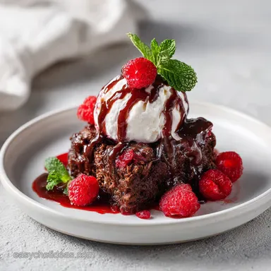 Chocolate Cobbler Recipe: Baked in 45 Minutes Recipe Card