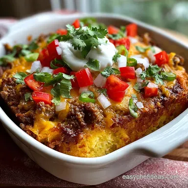 Easy Cowboy Casserole Recipe with Potatoes