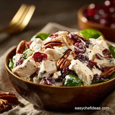 Proper Cranberry and Pecan Chicken Salad Recipe With Greek Yogurt Recipe Card