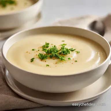 Easy Creamy Potato Soup in 45 Minutes Recipe Card