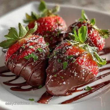 Best Easy Homemade Chocolate Covered Strawberry Recipe with Dark Chocolate in 20 Minutes