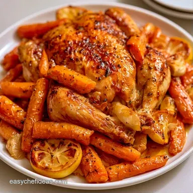 Easy Fall Roast Chicken: Crispy Skin Recipe Card