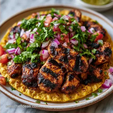 Easy Grilled Chicken Tostadas in 25 Min