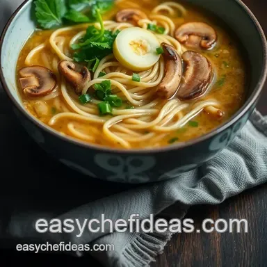 Easy Homemade Ramen: My Quick & Umami-Packed Recipe! Recipe Card