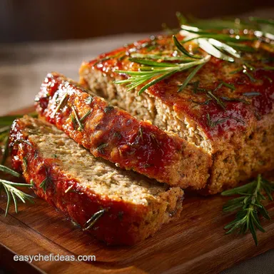 Foolproof Moist Turkey Meatloaf Healthy Easy Weeknight Recipe Recipe Card