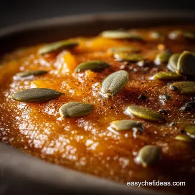 Pumpkin Butter Easy Velvety Homemade Spiced Autumnal Treat Recipe Card