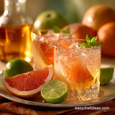 Palomas Recipe The 7Minute Fresh Grapefruit Tequila Drink Recipe Card
