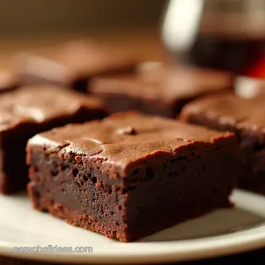 Felixs Updated Brownie Recipe Double Chocolate Fudge Heaven Recipe Card