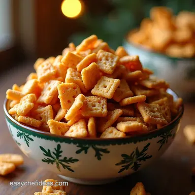 Ultimate Christmas Crack Chex Mix Buttery Brittle Recipe Recipe Card