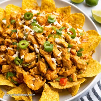 Fiesta Chicken Nachos Recipe The Ultimate CrowdPleaser