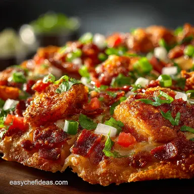 Mexican Pizza Copycat Recipe Fiesta Night At Home Recipe Card