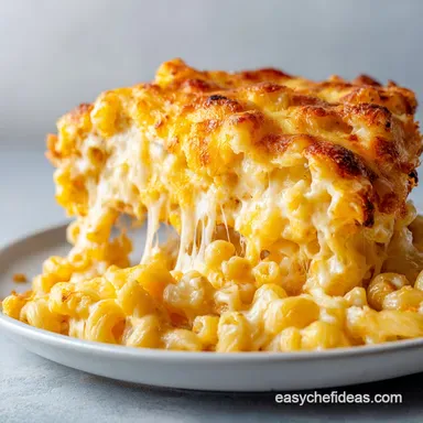 Five Cheese Baked Mac: Creamy