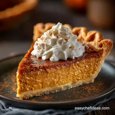 The Best Creamy Pumpkin Pie Recipe Flaky Crust No Soggy Bottom Recipe Card