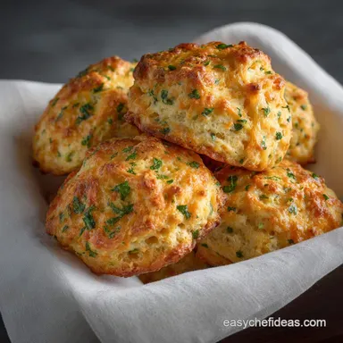 Garlic Cheddar Biscuits Easy, Flaky, Better Than Restaurant Recipe Card