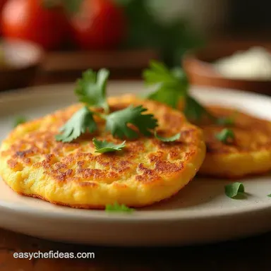 Fluffy Flavourful Besan Chilla Quick Savoury Pancakes Recipe Card