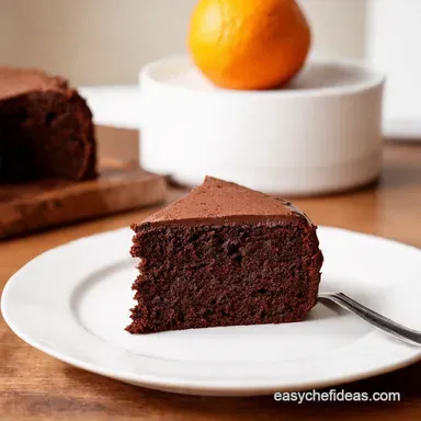 Passover Recipes Flourless Chocolate Orange Cake Easy Recipe Card