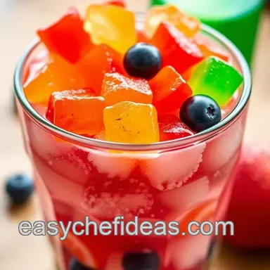 Easy Frozen Gummy Bears Sprite Recipe: A Delicious Summer Treat! Recipe Card