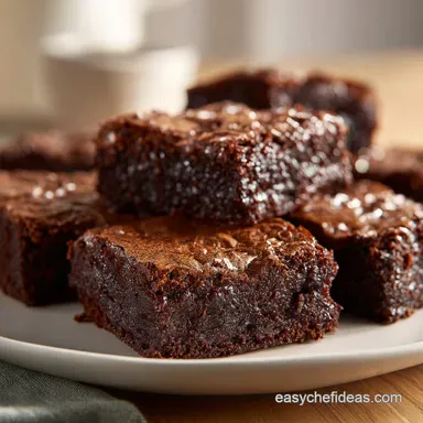 Keto Brownies with Cocoa Powder Recipe Card