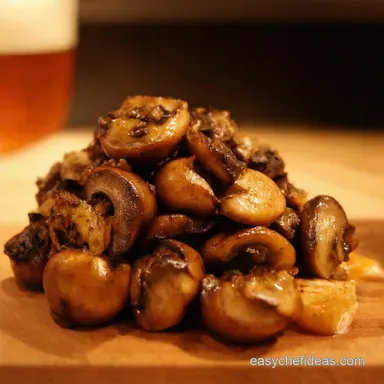 Garlic Mushrooms Proper Pub Grub Made Easy Recipe Card