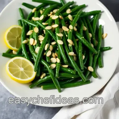 Garlicky Lemon Green Beans: My Go-To Green Beans Recipe Recipe Card