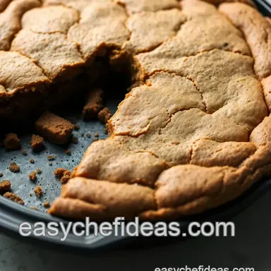 Giant Skillet Cookie Recipe: Bigger Than Your Head! Recipe Card