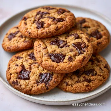 Gluten Free Chocolate Chip Cookies: Soft Recipe Card