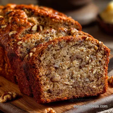 GlutenFree Banana Nut Bread: Ultimate Moist Easy Walnut Loaf