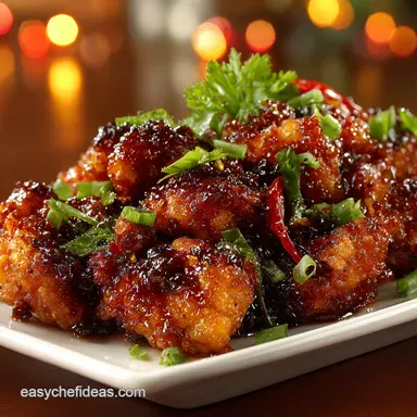 Gobi Manchurian Takeaway Fakeaway Sorted Recipe Card