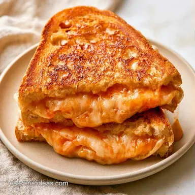 Gooey Grilled Cheese in 13 Minutes Recipe Card