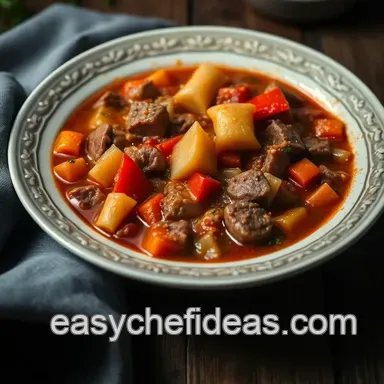Grandma Agnes's Goulash Recipe: Hearty Hungarian Comfort! Recipe Card