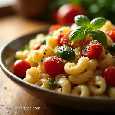 Greek Pasta Salad An Easy Taste of the Mediterranean Recipe Card