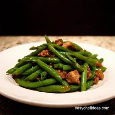 Green Bean Pork StirFry A Weeknight Winner Recipe Card