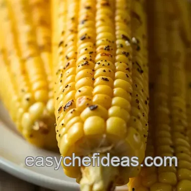 Juicy Grilled Corn on the Cob: An Easy Summer Treat! Recipe Card