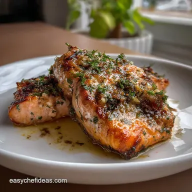 Grilled Garlic Dijon Herb Salmon: 15-Minute Flaky Dinner