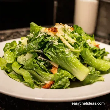 Grilled Romaine Caesar Smoky Tangy Summer Salad Recipe Card