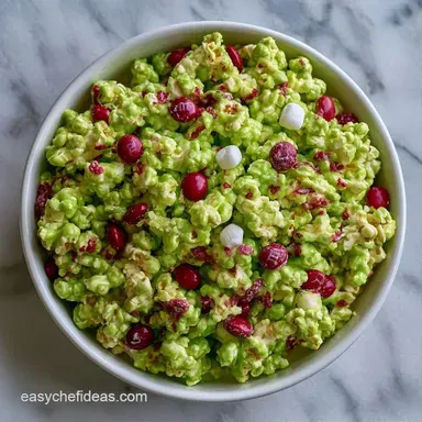 Grinch Popcorn in 15 Minutes Recipe Card