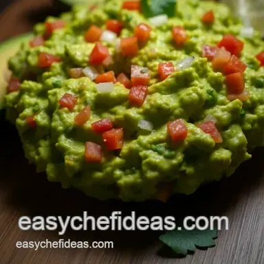 Easy & Delicious Guacamole: My Family's Favorite Mexican Recipe Recipe Card