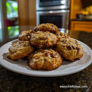 Healthy Banana Nut Cookies: 30-Minute Chewy Treat Recipe Card