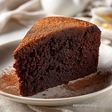 Healthy Chocolate Cake with Banana Recipe Card