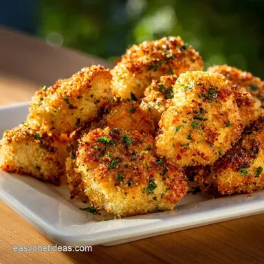 Healthy Baked Chicken Nuggets Recipe: Crispy Panko Not Fried Recipe Card