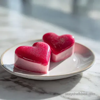 Heart Shaped Cakes Confectionately Yours for 12 Servings Recipe Card