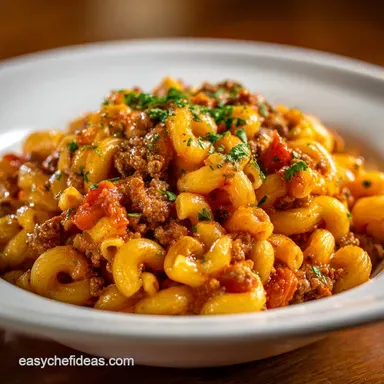 American Goulash with Elbow Macaroni in 45 min