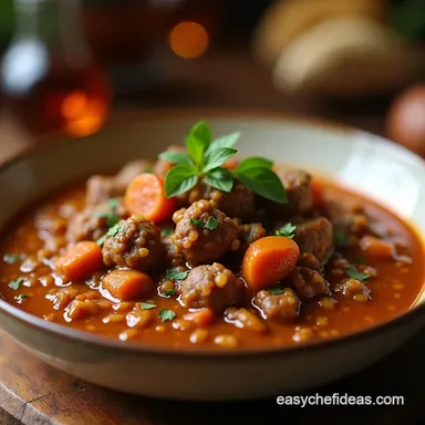 Beef Mince Lentil Stew A Proper Comfort Food Classic Recipe Card