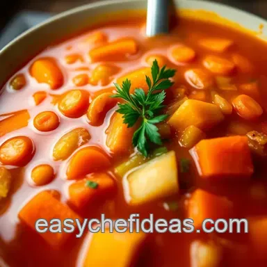 Hearty Vegetable Soup Recipe: Bowl of Comfort Recipe Card