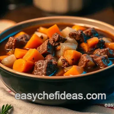 Hearty Homestyle Beef Soup - Comfort in a Bowl!