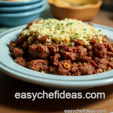 Easy Meatloaf Casserole: My Grandmother's Hearty Comfort Dish! Recipe Card