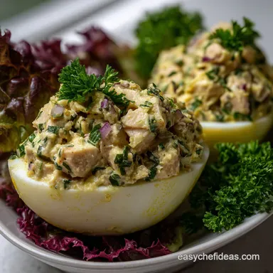 Tuna Egg Salad: High Protein Lemon-Herb Recipe