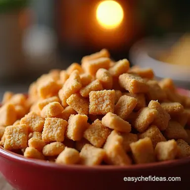 The Ultimate Holly Jolly Chex Mix Buttery Spiced Recipe Card